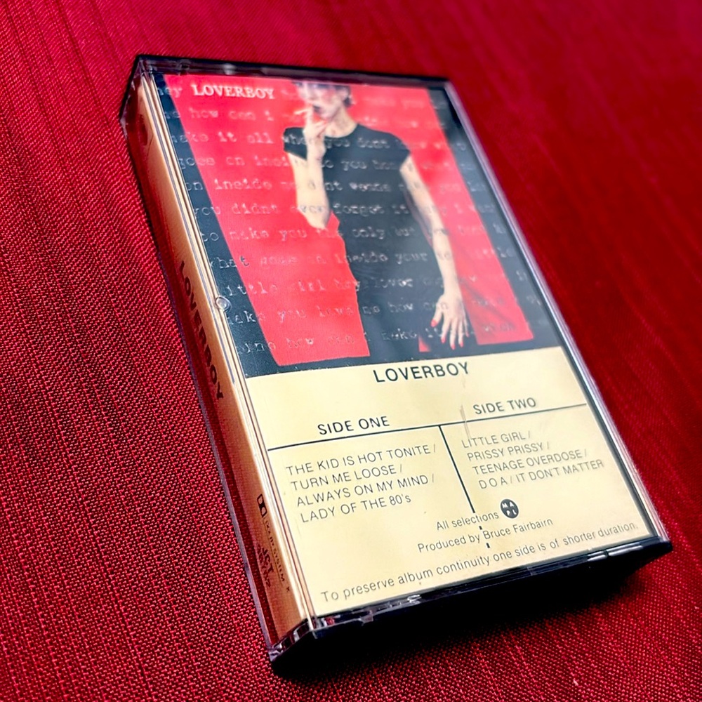 LOVERBOY - SELF TITLED CASSETTE